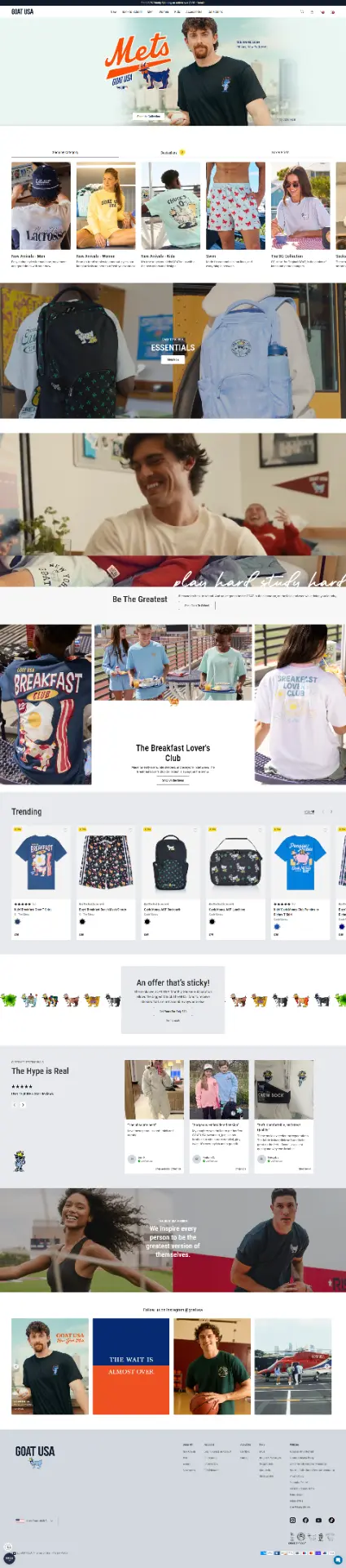 Apparel Brand — Lifestyle E-Commerce website design by Mohammad Rakib